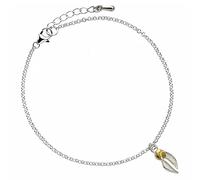 Harry Potter Bracelet Vif d'or Sterling par The Carat Shop, 18 + 4 cm, Argent sterling