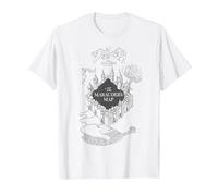 Harry Potter The Marauder's Map T-Shirt, Homme, Blanc, XL