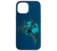 Harry Potter Thestral Flies Over Hogwarts Coque pour iPhone 15
