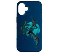 Harry Potter Thestral Flies Over Hogwarts Coque pour iPhone 16