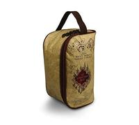 Harry Potter Trousse de toilette pour homme, beige/marron/rouge, taille unique, Beige/marron/rouge, 25 x 12 x 8 cm