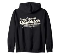 Harry Potter Try Quidditch Go Flying Today Sweat à Capuche