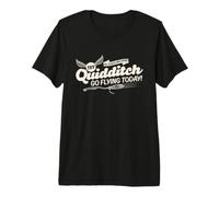 Harry Potter Try Quidditch Go Flying Today T-Shirt Haut de Gamme