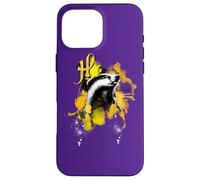 Harry Potter Urban Elegance Hufflepuff Badger Coque pour iPhone 16 Pro Max