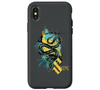 Harry Potter Urban Elegance Slytherin Snake Coque pour iPhone X/XS