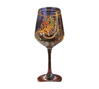 Harry Potter - Verre - Poudlard - Verre à vin 350 ml - Avec logo - Coffret cadeau