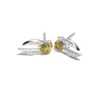 Harry Potter - Vif D'or - Boucle D'oreilles Argent Massif