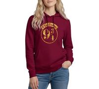 Harry Potter Voie 9 3/4 Hogwarts Express Sweat À Capuche Femme | Train Poudlard
