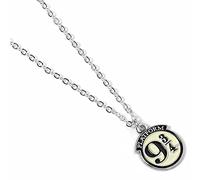 Harry Potter Voie 9 3/4 Unisexe Collier noir/blanc Alliage Zinc