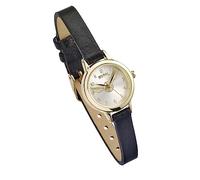 The Carat Shop Montre Harry Potter Vif d'Or - Cadran argenté et doré - Bracelet PU noir 8 mm