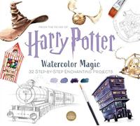 Harry Potter Watercolor Magic – 32 projets aquarelle pas à pas (créations & cadeaux pour fans)