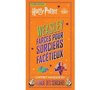 Harry Potter - Weasley - Farces pour sorciers facétieux - Coffret magique du monde des sorciers - Jody Revenson - Gallimard jeunesse - Jeux livres objets