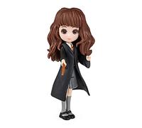 HARRY POTTER WIZARDING WORLD - Figurine Hermione Granger Articulée 8 cm - Avec Baguette Magique et Tenue Sorcier à Collectionner - Idée Cadeau - Jeu Harry Potter - Jouet Enfant 5 ans et +