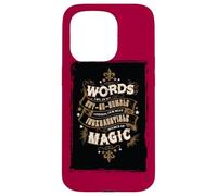 Harry Potter Words are Magic Coque pour iPhone 15 Pro