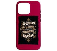 Harry Potter Words are Magic Coque pour iPhone 16 Pro
