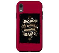 Harry Potter Words are Magic Coque pour iPhone XR