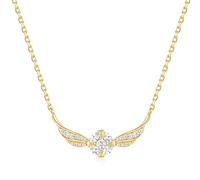 Harry Potter x FANCIME Collaboration - Golden Snitch Necklace, Sterling Silver Pendant Necklace Jewellery Gift for Women Girls