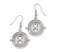 Harry Potter Zeitumkehrer Unisexe Boucles d'oreilles couleur argent Alliage Zinc