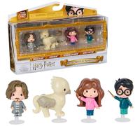 Harry Wizarding World - Scène Mythique 4 Figurine Moments Magiques S3 - 4 Poupées Articulées - Jouet Harry Potter - Jouer et Exposer - Jouet Enfant 6 ans et +