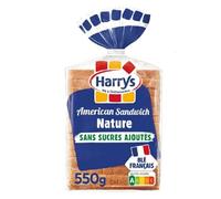 Harrys American sandwich nature sans sucres ajoutés 550g