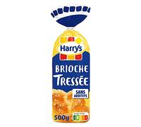 HARRYS - Brioche Tressée À La Main Sans Additifs 500G - le Lot De 4