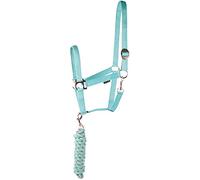 Harry's Horse 31000926-09 Full Licol Set Initial - Full, Turquoise