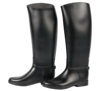 Harrys Horse Bottes d'équitation en caoutchouc pour enfants et adultes, noir, taille:33