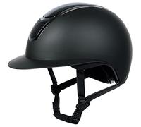 Harry's Horse Casque d'équitation Mont Blanc Glossy Noir - 56-58 CM - Noir