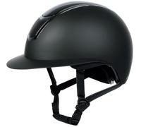 Casque d'équitation Harry's Horse Mont Blanc Glossy Noir 56/58 cm