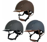 Harry's Horse Challenge Casquette de veiligheidscap, Couleur : Gris, Taille : S/M