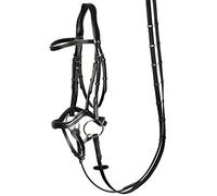 Harry's Horse Hoofdstel Anatomic, Couleur : noir, Taille : Full