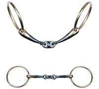 Harry's Horse Mors d'eau anatomique double cassé Sweet Iron 14 mm Taille : 13,5