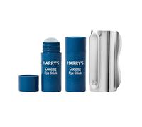 Harry's Kit rafraîchissant pour les yeux pour homme - Outil de massage facial dégonflé Gua Sha et 2 bâtons rafraîchissants pour les yeux