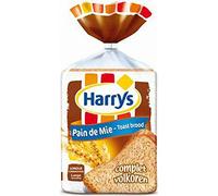Harrys Pain de Mie Complet 600g (lot de 10)