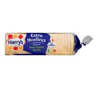 Harry's Pain de Mie Nature Extra Moelleux sans Sucres Ajoutés le Paquet de 500 g