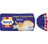 Harrys Pain de Mie Nature Longue Conservation, Le Paquet de 16 Tranches, 250g