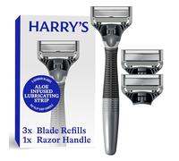 Harry's Rasoirs de rasage pour homme avec 3 recharges de lame de rasoir (anthracite)
