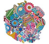 Harsgs Écusson brodé à coudre ou à repasser pour vêtements, robes, chapeaux, jeans, accessoires