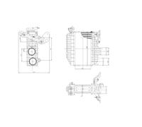 Hart 619 304 Intercooler, Échangeur Pour Toyota