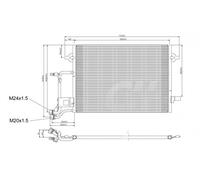 HART Condensateur Climatisation Climacondateur Pour Audi A6 2.4 1.8 T