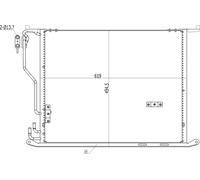 HART Condensateur Climatisation Pour Mercedes-Benz SL 500 350 S-Class
