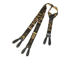 Hart Hunting Leather Joint Suspenders One Size