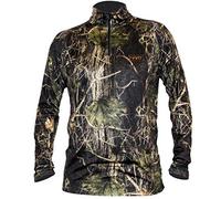 HART T-shirt à manches longues avec fermeture Éclair, camouflage, XXL