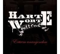 HARTE WORTE - EXTREM UNANGENEHM TRANSPARENT RED W/ RED SPLATTER VINYL - K72z