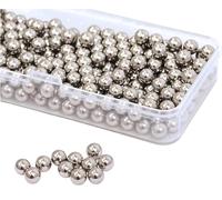Hartem - Lot de 250 Boules de Précision en Acier Inoxydable pour Mélanger les Peintures Acryliques de Modelage ou les Peintures pour Aérographes | Taille 5 mm (0.20")