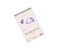 Hartem - Cahier d'aquarelle 20 feuilles | Reliure à anneaux | Poids 300g/m2 | Format A5 (14,8 x 21 cm)