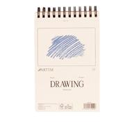 Hartem - Carnet de croquis à spirale A6 - Grammage 90 g/m² - Pour artistes et professionnels - Design durable