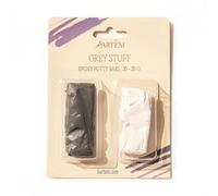 Hartem Grey Stuff Mastic époxy à deux composants pour modélisme, réparation et restauration de figurines, 20 + 20 g, longue durée
