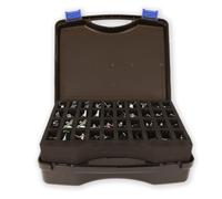 Hartem - Mallette de Transport pour Miniatures | Mallette Rigide étanche avec Plateaux en Mousse Antichoc | Spécial pour modélisme et Jeux de Guerre | Capacité : 120 Figurines | 32 x 36 x 14 cm
