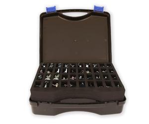 Hartem - Mallette de Transport pour Miniatures | Mallette Rigide étanche avec Plateaux en Mousse Antichoc | Spécial pour modélisme et Jeux de Guerre | Capacité : 120 Figurines | 32 x 36 x 14 cm